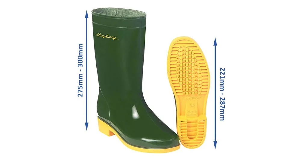 
Cheap Wholesale High Quality PVC Anti-Slippery Rain Boots/Gumboots 