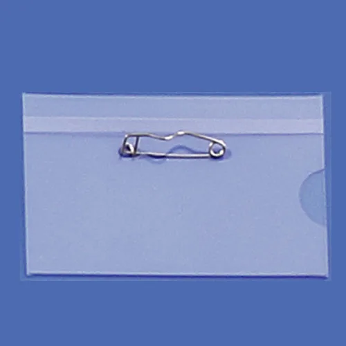 Crystal Clear ID Card Hard Plastic Badge Holder