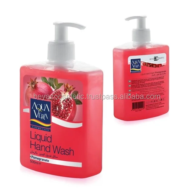 AquaVera Liquid Hand Wash / POMEGRANETE 500ML                                                                                  .