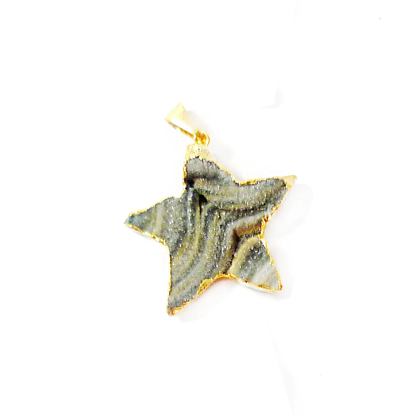 BEAUTIFUL CHALCEDONY DRUZY HEART FOR WHOLESALE