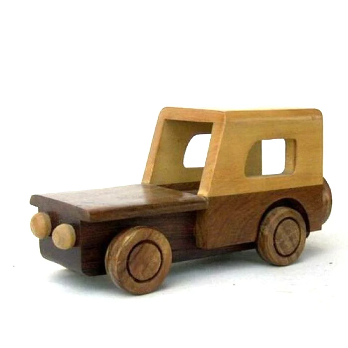 Wooden Dump Truck Small Home Decorative Wooden cars Wood crafted Figures Timber sculptures Toy Cars Cheap