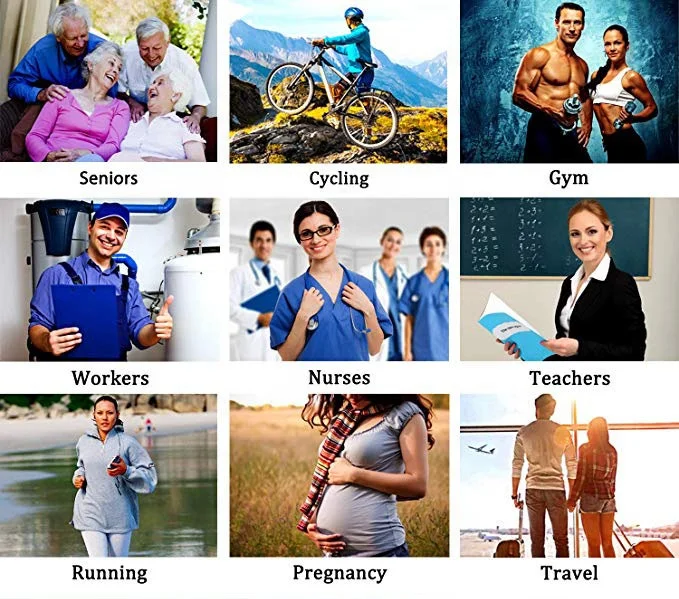 Wholesale Compression Socks for Women & Men 15-20 mmHg is Best Athletic Running Flight  Travel Nurses Edema