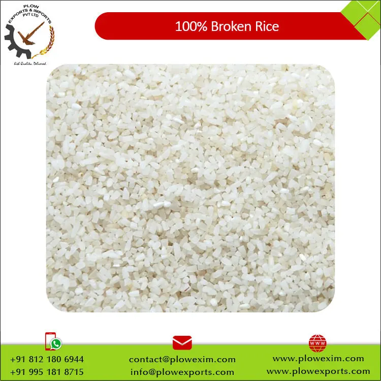 100% Broken Parboiled Rice Best Broken Rice Manufacturers from India