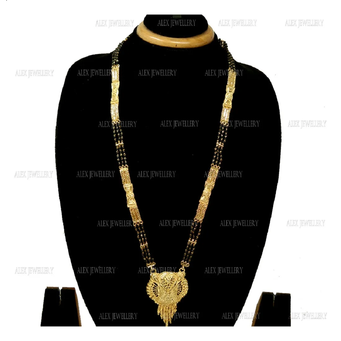 Женские гордость дизайнерские Позолоченные Mangalsutra для женщин