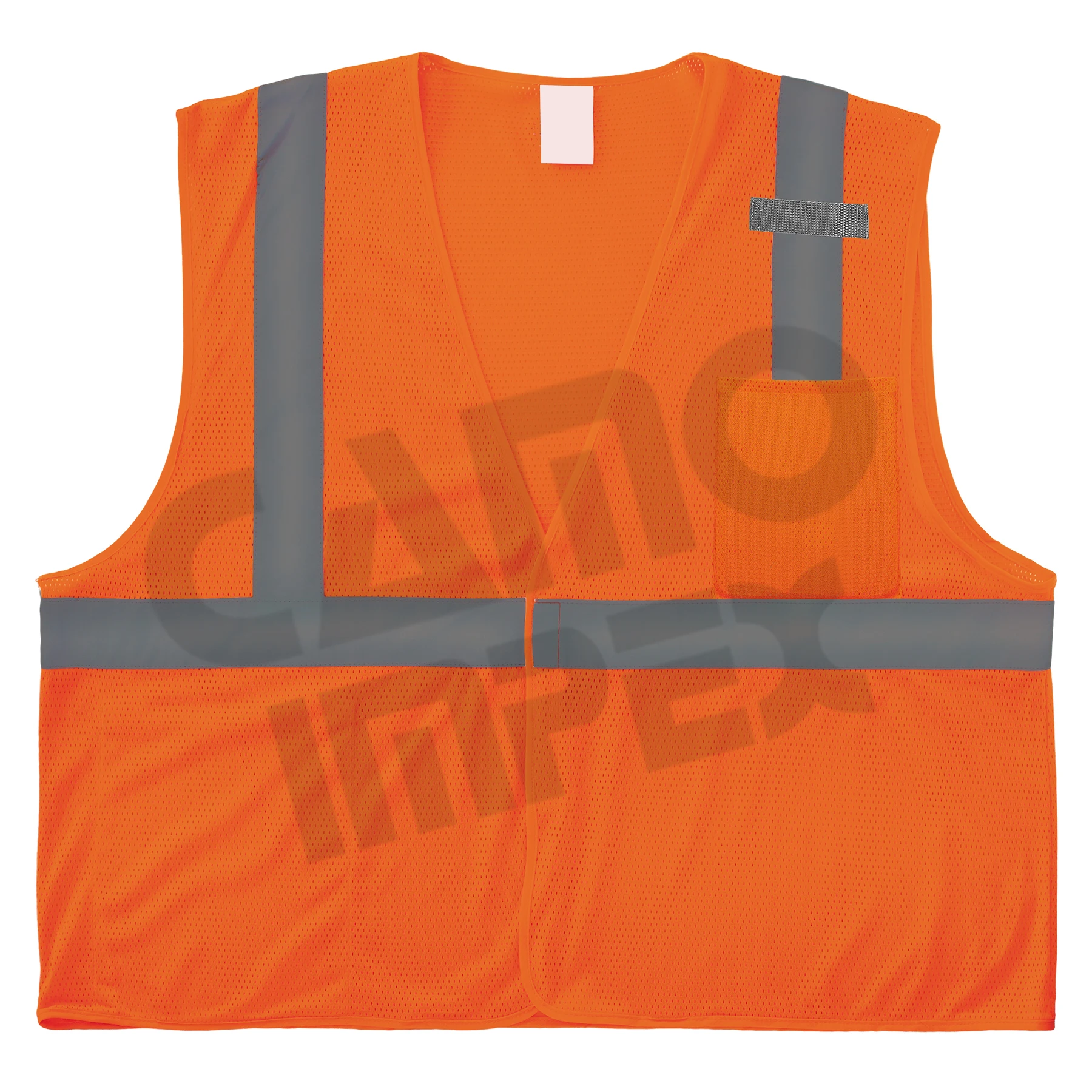 Mesh Hi Vis Printing Reflect Warning Safety Reflective Vest With Pockets High Visibility Clothing Cheap Uniform Safety Vest