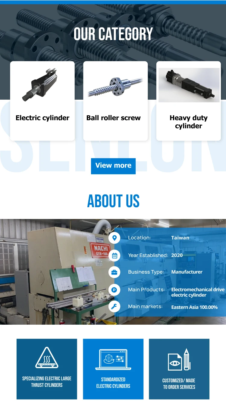 Linear Bearing Manufacturing Stainless Steel Material  Ball Roller Screw