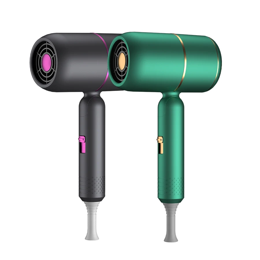 1600 Вт Профессиональный Быстросохнущий Низкошумный складной ионный горячий и холодный фен для волос