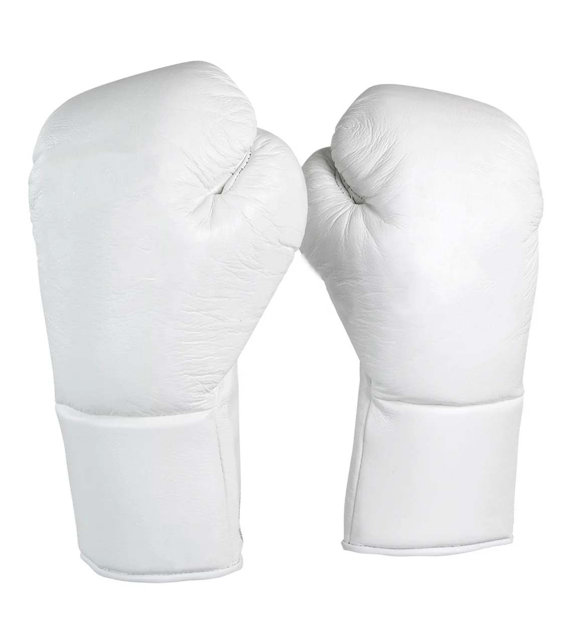 Boxing Gloves Genuine Leather Lace Up Closure New Design Professional Competition Fight Gloves