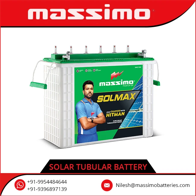 Highest Quality Most Selling Solar Lead Acid Tubular Battery at Direct Factory Price