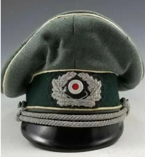 German Army Infantry Officer Visor Cap