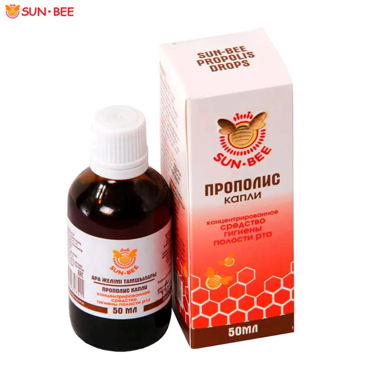
Red-brown Color Honey Products Propolis Liquid Bee Drop 50 ml for Bulk Buyers 