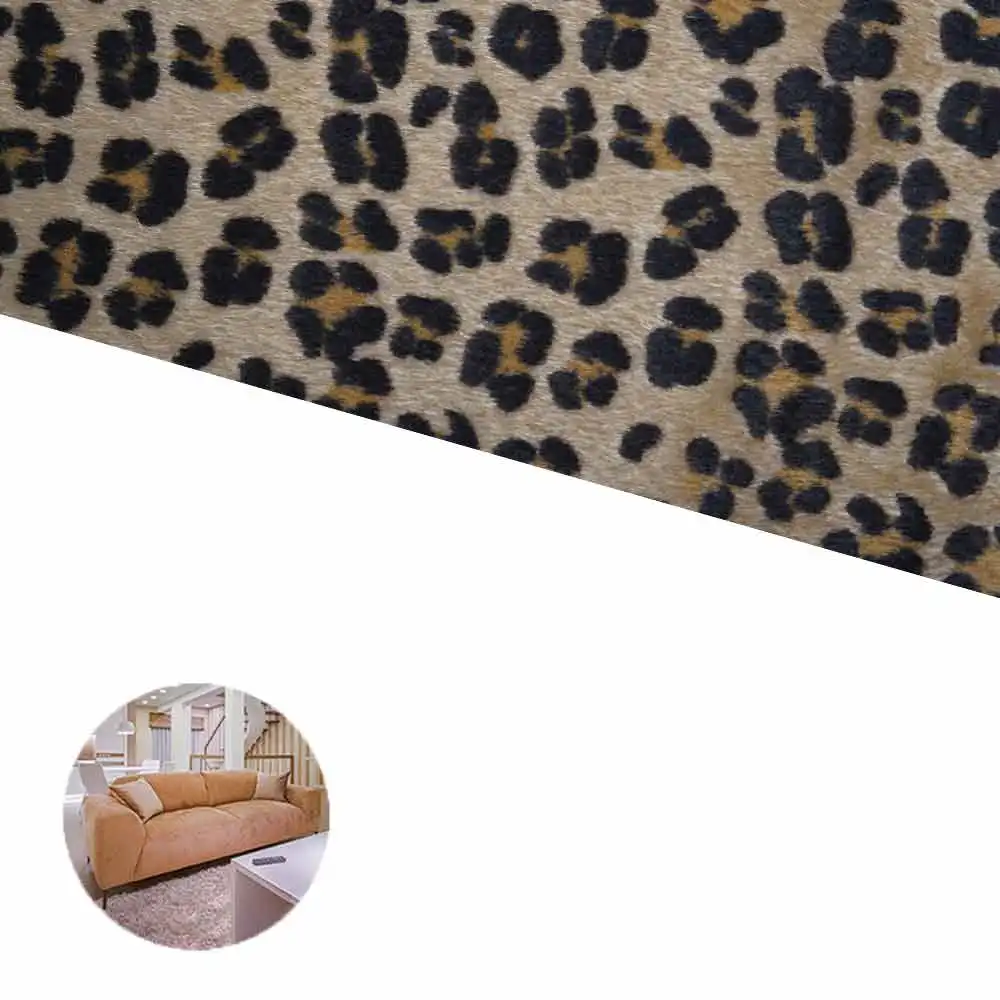 Товары из искусственного винилового меха животных ткань с рисунком для одежды кожаная обувь пробковой кожи