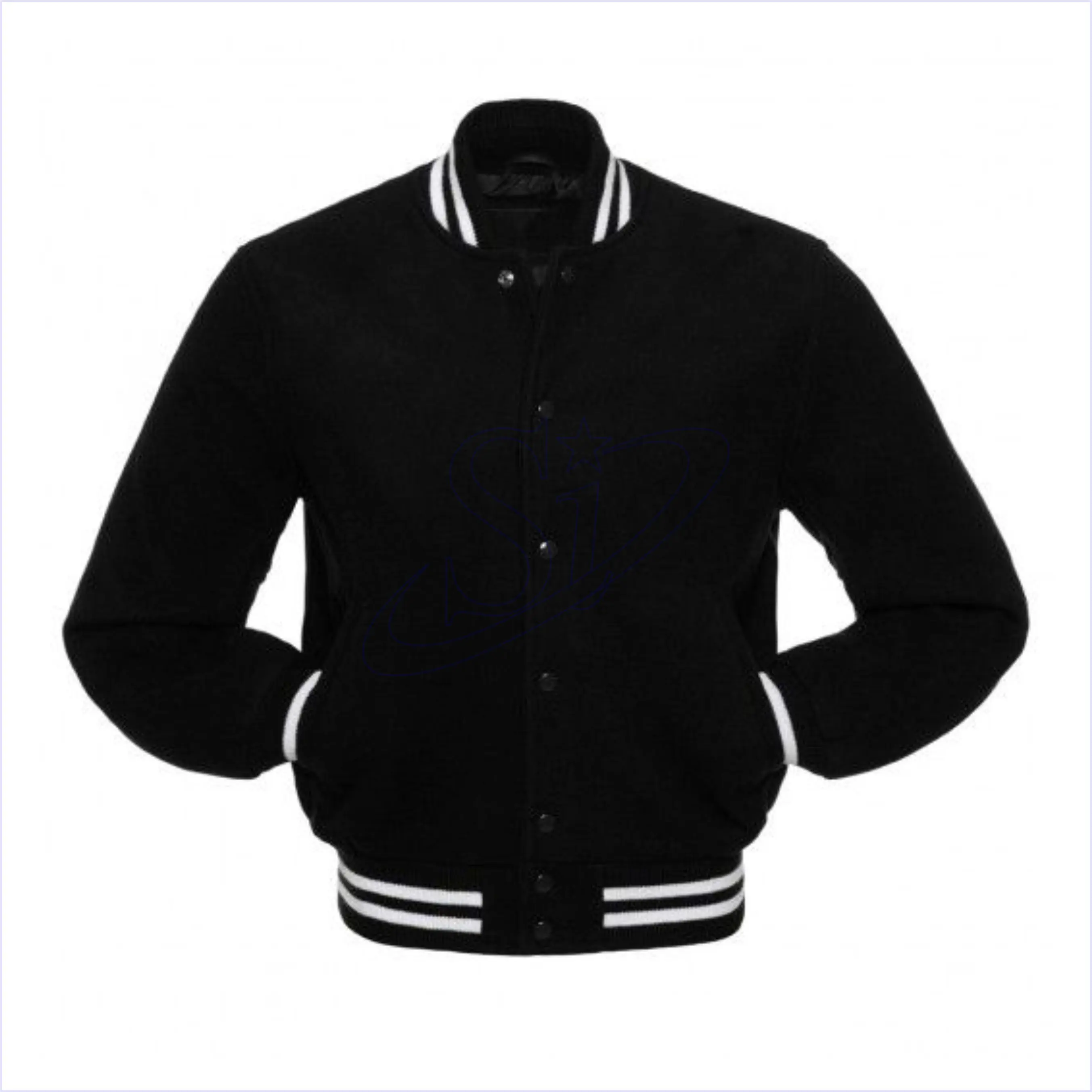 Женская бейсбольная куртка Varsity шерстяные кожаные рукава американский стиль оптовая продажа