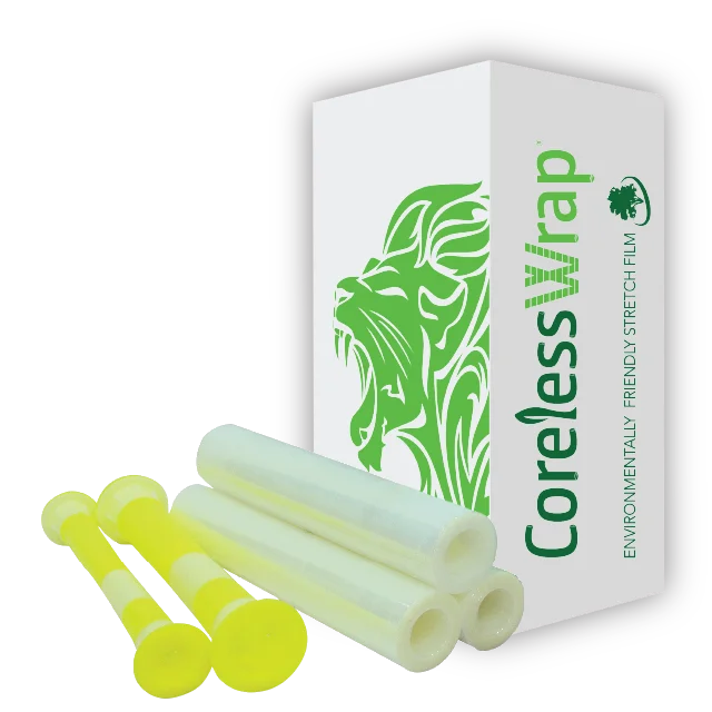 Coreless Stretch Film go green concept to save cost for maintain packaging industries production GT-MAX