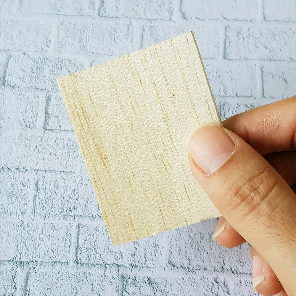 Dollhouse Miniatures Wall Decoration Water Color Woman Picture on Wood