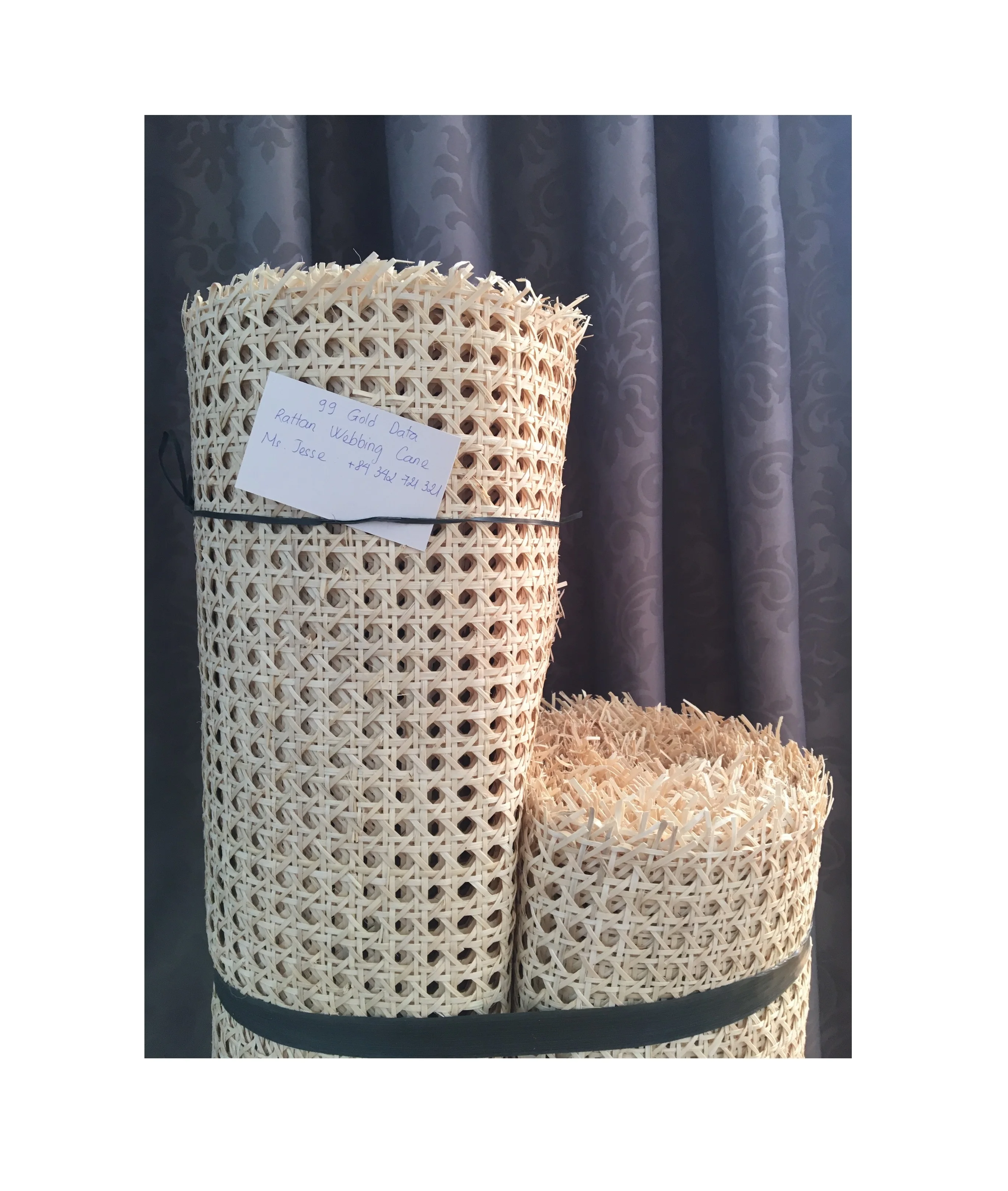 Top Quality In Vietnam 100% Natural rattan webbing cane -  mesh rattan cane roll material in bulk