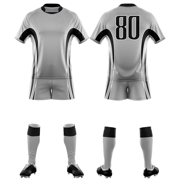 Free Style Customized Rugby Wholesale Camouflage Custom Made Design Sublimation Practice High Quality Jerseys Uniforms Sets