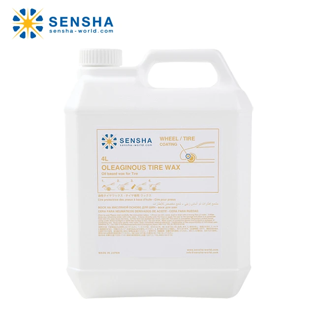 car care liquid tire shine OLEAGINOUS TIRE WAX 4L