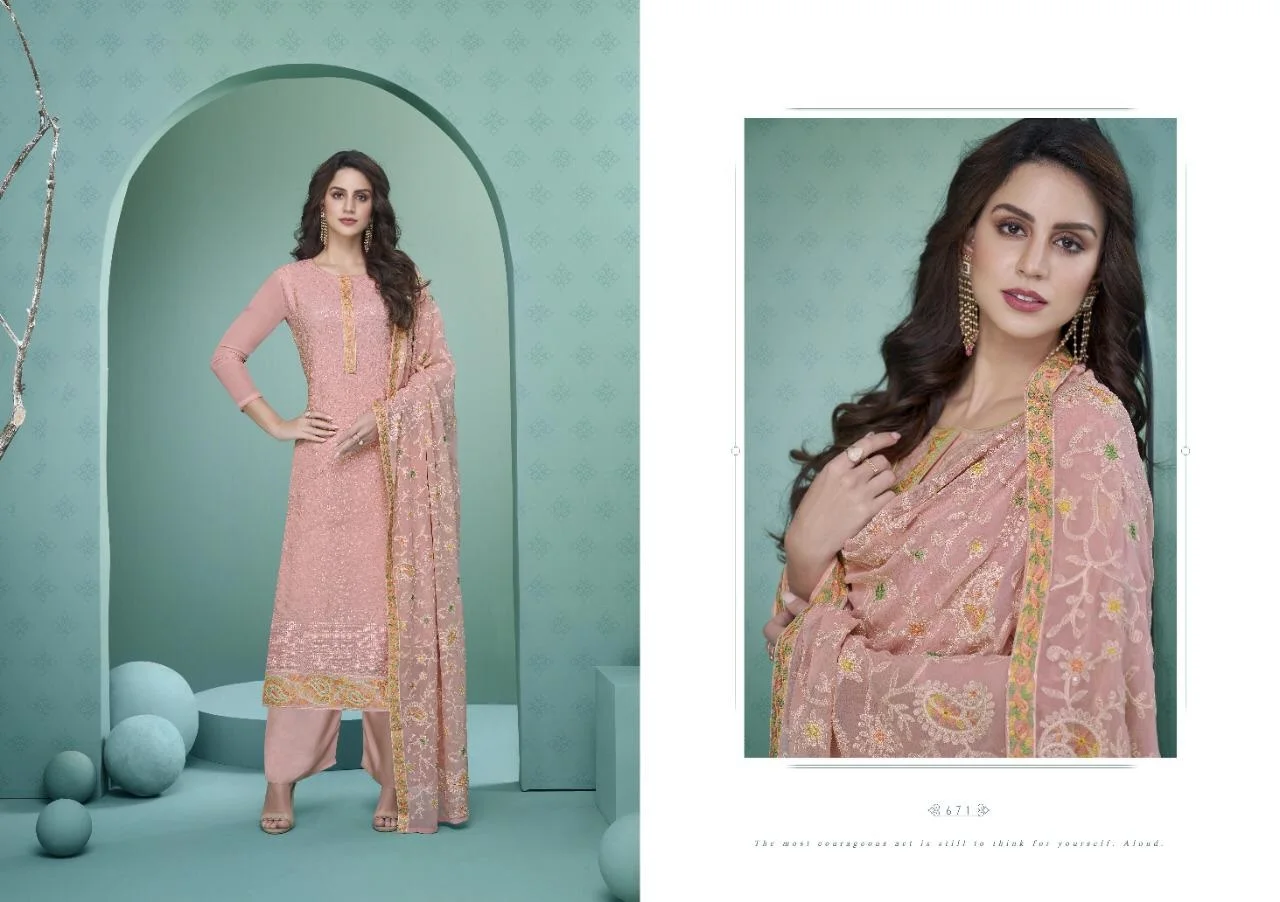 Ethnic Garment Semi stitch Indian salwar kameez suit Dupatta Party wear wedding Festival wear women wear patiyala suit