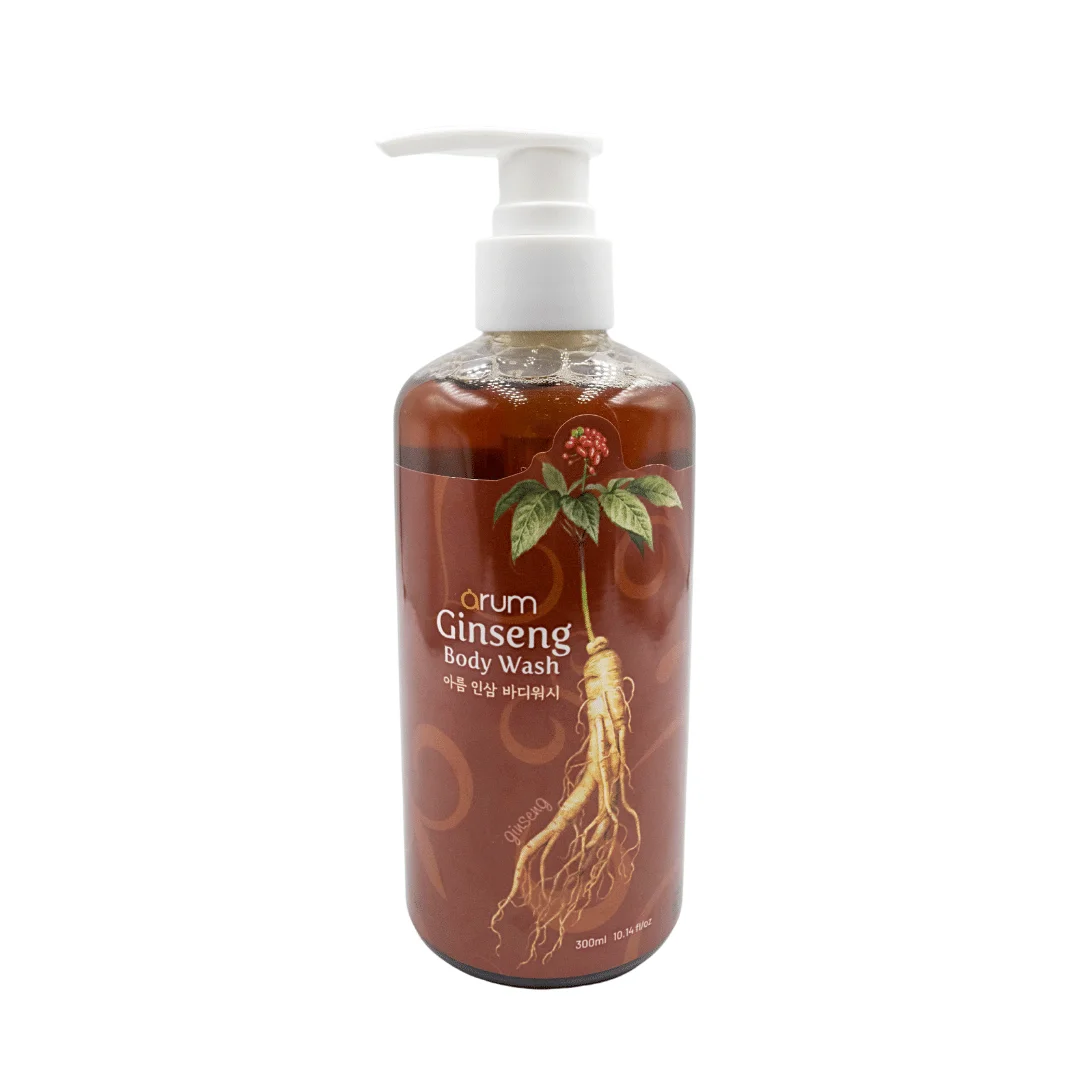 
Arum Ginseng Herbal Natural Body Wash Natural Fragrance Brightening Hydration Skin Soften Radiant From South Korea 