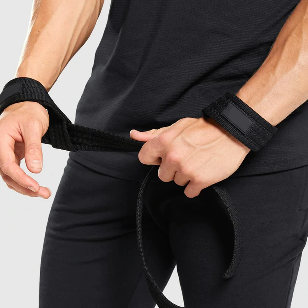 Wholesale Weightlifting Gym Wrist Strap Custom Opp Bag PK Wrist Wraps Bamboo Charcoal Yarn Daily Life + Sport