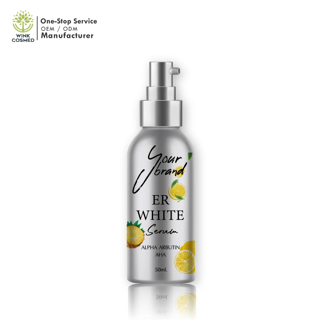 OEM/ODM ER белая фруктовая сыворотка/защита/Уход за кожей осветляет кожу x2