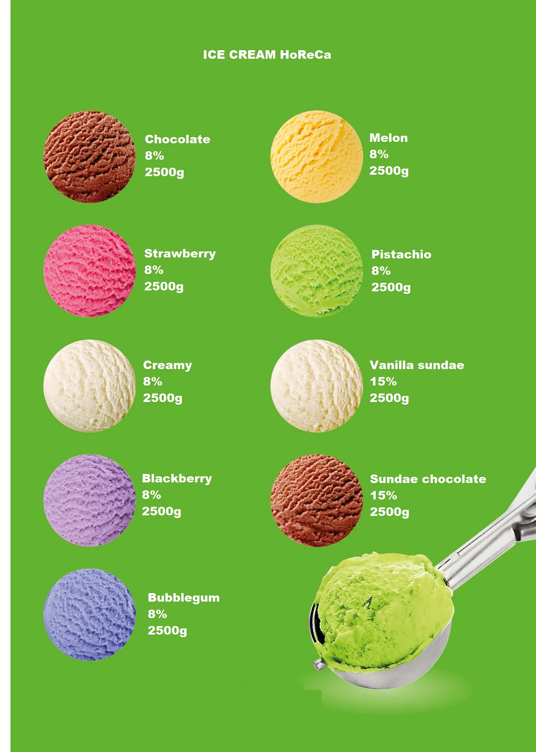 100% Natural milk ice cream from  Kazakhland