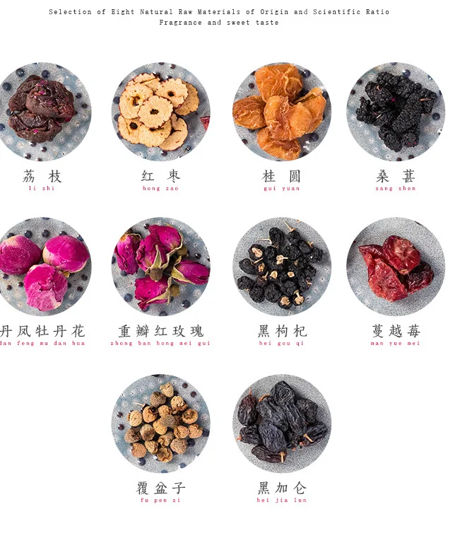 
private label best quality womb detox fibroid fertility tea for women Menstrual pain relief 10 kinds Natural Herbs Extraction 