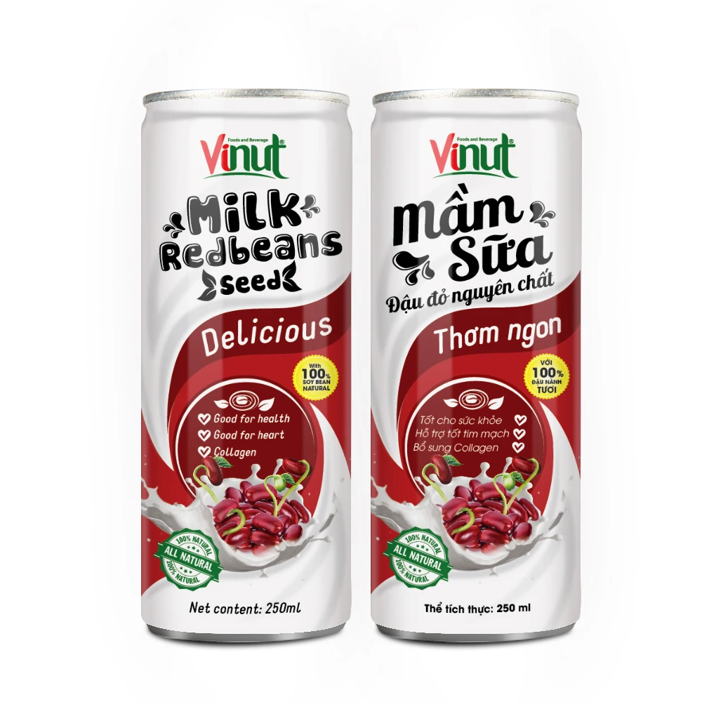 250ml VINUT Canned Pistachio Bean Seed Milk