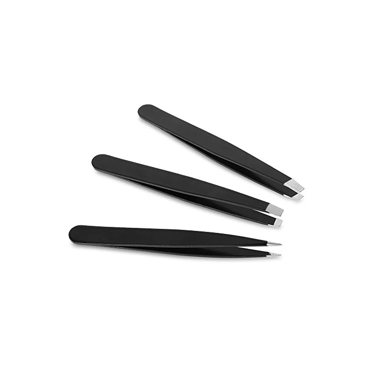 Классический дизайн Профессиональный пинцет для бровей высокое качество из нержавеющей стали в наличии много цветов домашнего использования