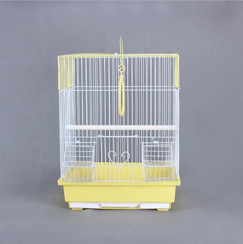 Factory Direct Wholesale Portable Large  Parrot Bird Cage Breeding Ornamental Stainless Steel Metal Chinchilla Parrot Bird Cage