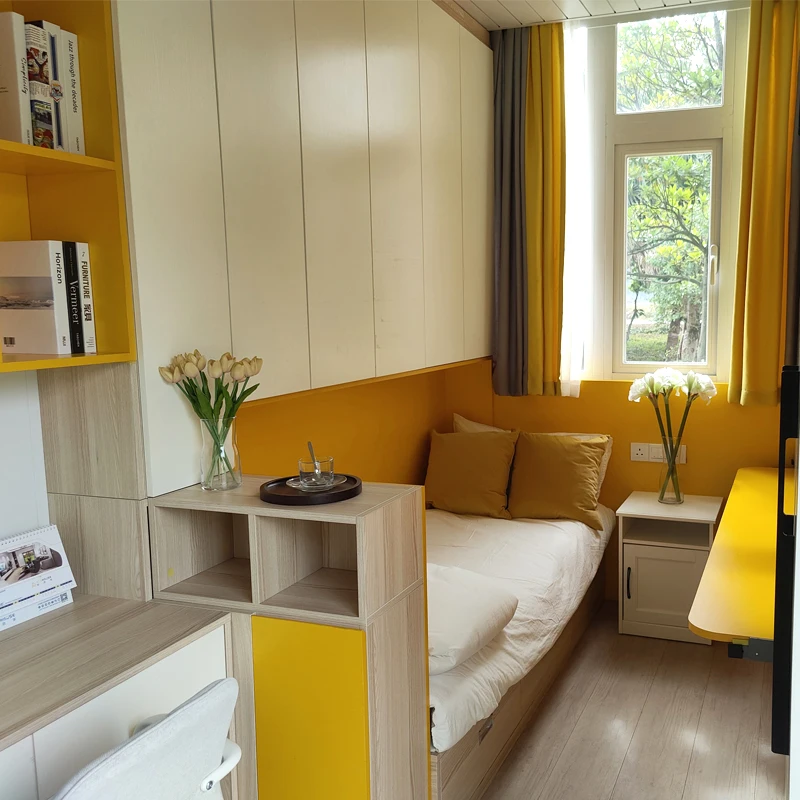 
Cheap outdoor aluminum prefab houses prefabricated transitional housing building 