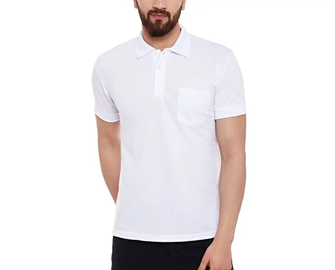 Polo Shirt High Quality Polo T shirt Men Cotton Plus Size Oversized Homme Custom Rugby Pima Cotton White Uniform Polo T-shirt
