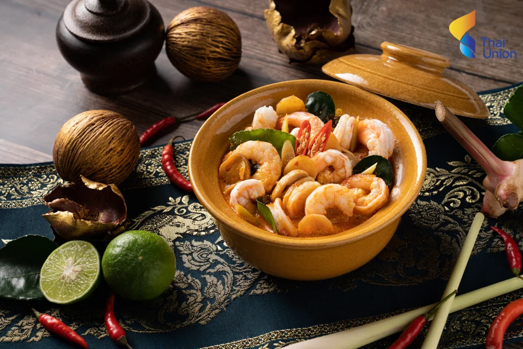 Best Selling Frozen Food Shrimp Tom Yum Soup thai food ready to eat For Retail and Food Services made in Thailand by Thai Union