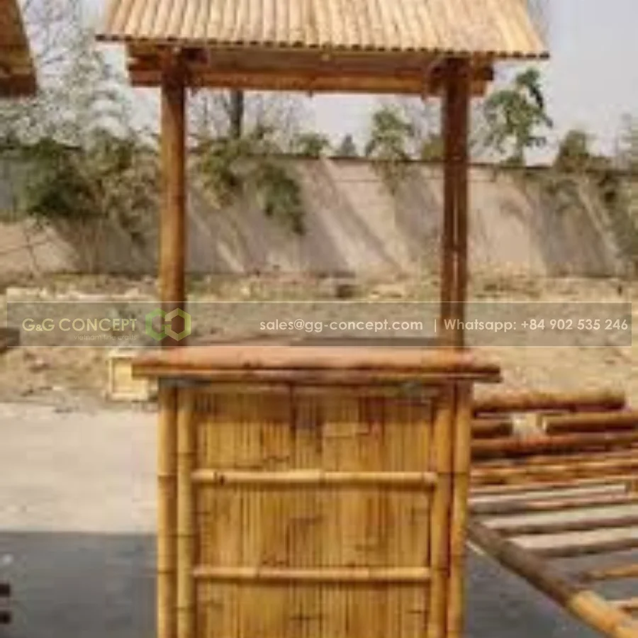 Wholesale Bamboo Tiki Bar Fair / Bamboo Tiki Bar Classic/ Supplier Bamboo Houses For Fairs