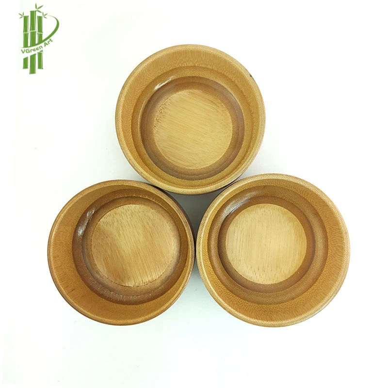 Handmade 100% Natural Round Wooden Bowl wholesale  in Vietnam 2022