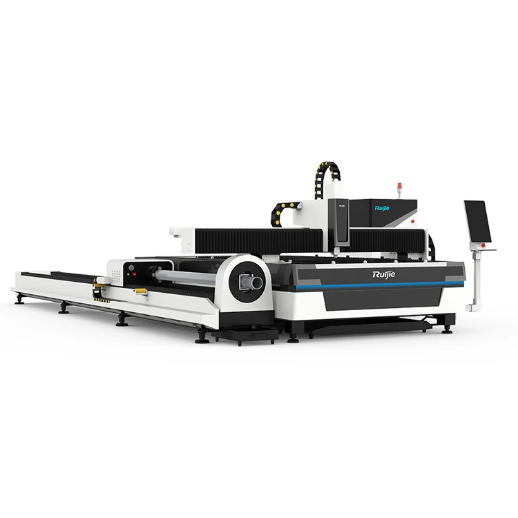 
Ruijie 3015HT Tube MS SS Cutting 3000W Metal Fiber Laser Cutting Machine for Mild Steel 
