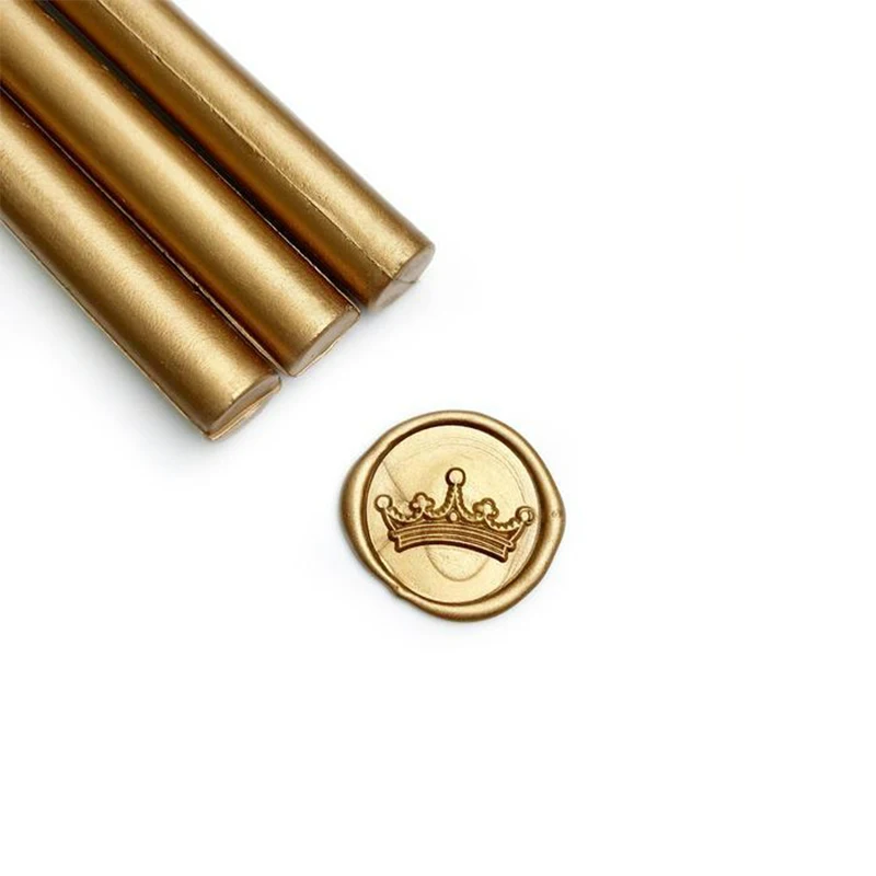 Flexible Wax Seal Round Stick Vintage Glue Gun Sealing Wax