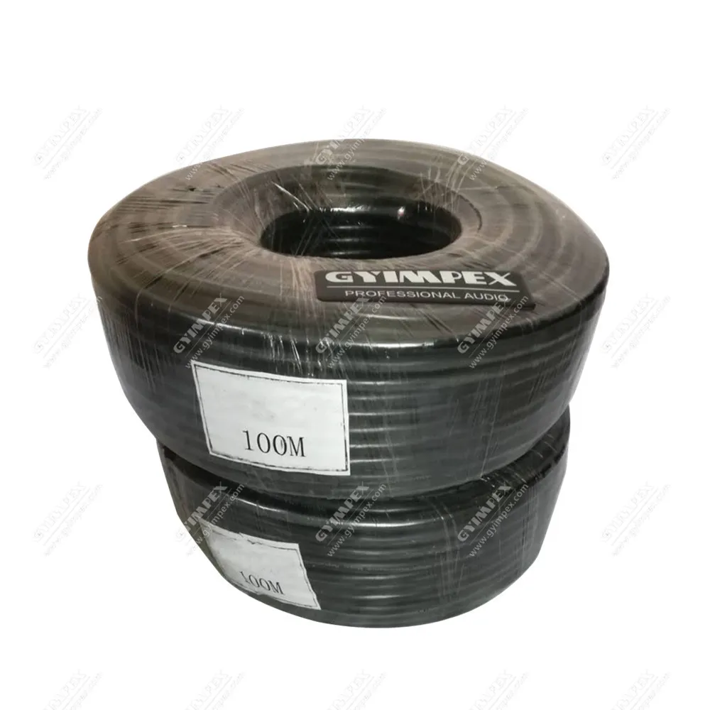 Touring grade 2 core 100meter/roll 2*4mm2 Professional Anti-pressure outdoor performance speaker cable