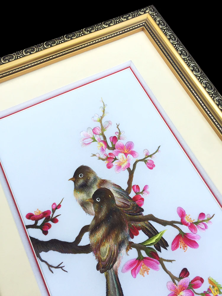 Настенное украшение по хорошей цене, картины с вышивкой счастливого животного