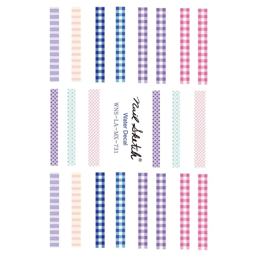 Корейские супер-тонкие наклейки для ногтей, кружевные наклейки для ногтей, 3 шт/уп