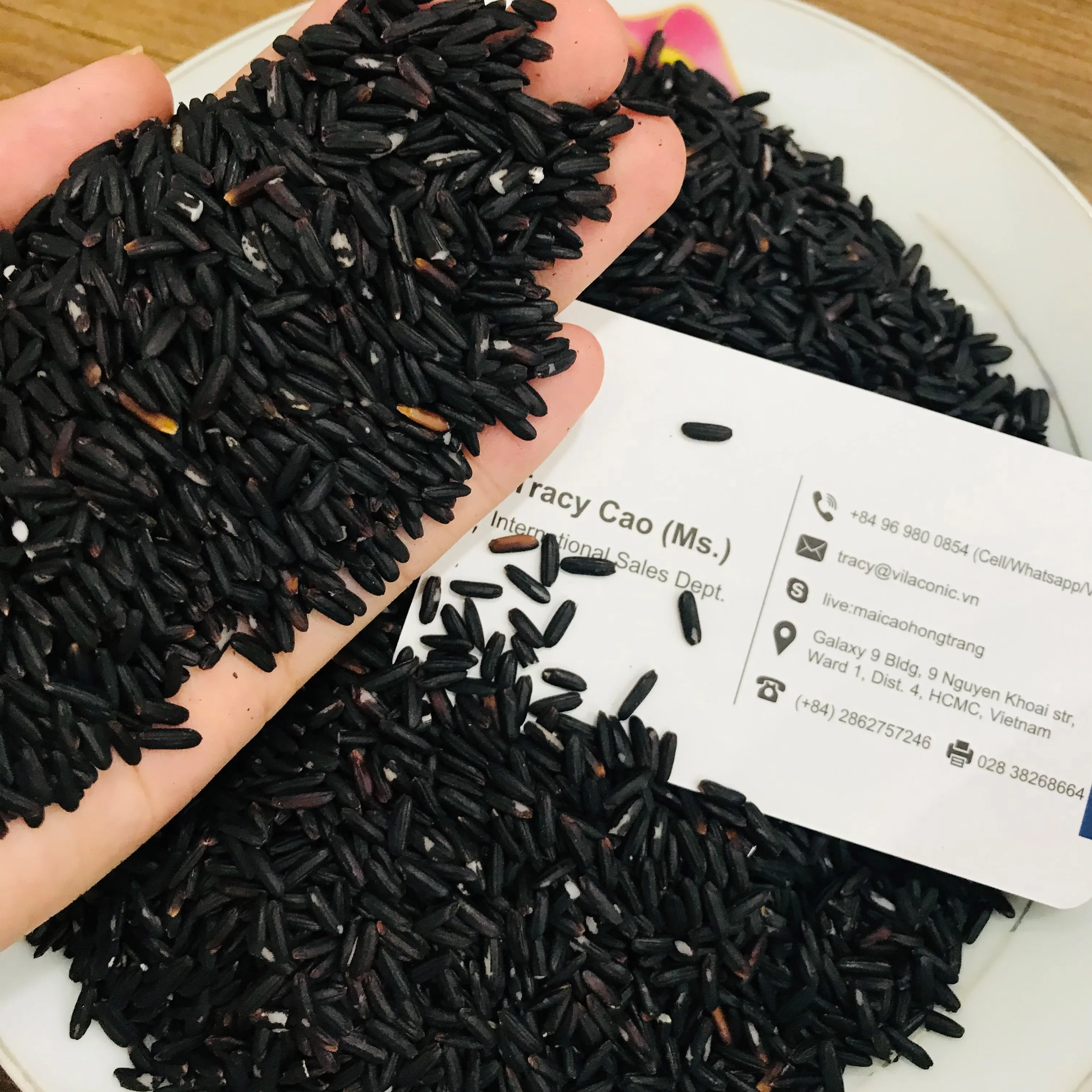 Премиум черный рис (рицеягода) 5% сломанный-MS персонаж Трейси + 84 969 800 854