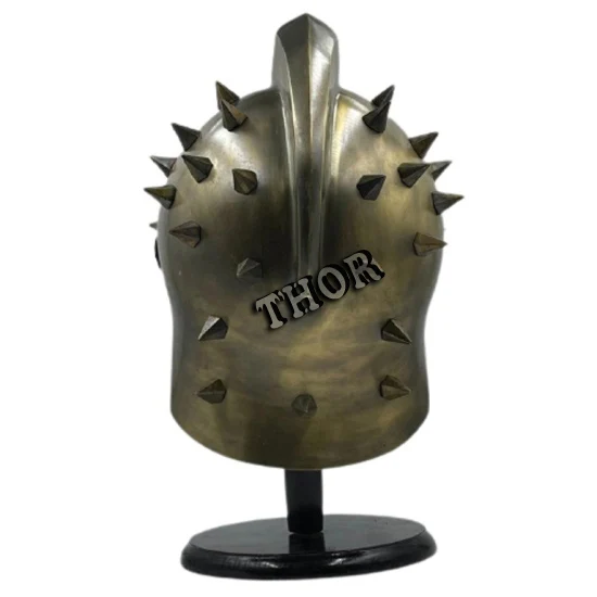 Medieval Armor Helmet  Gladiator Armor Helmet Medieval  of Maximus Antique Polished  Helm  SCA