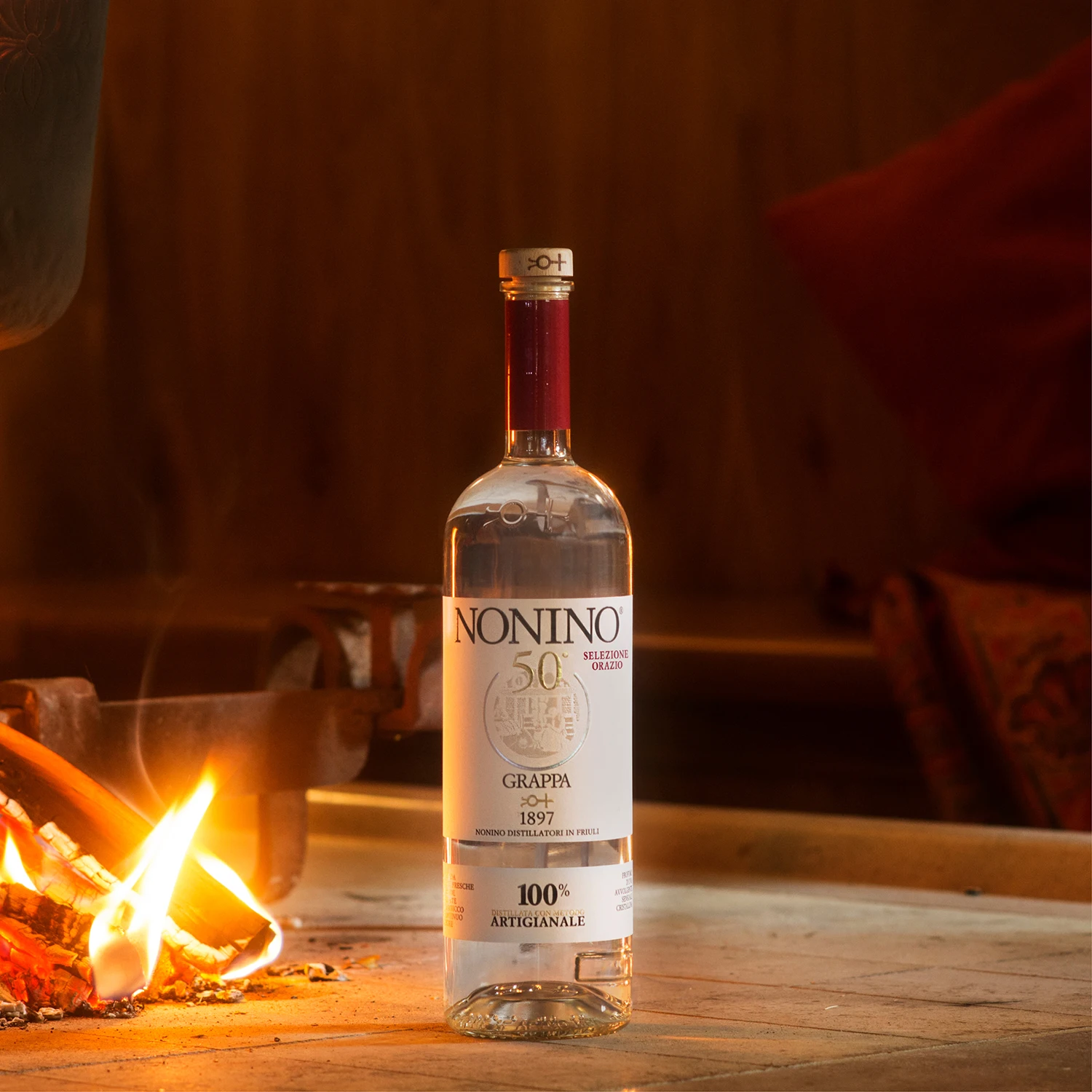  Итальянское белое виски высокое качество OEM Grappa Nonino tradition традиционное 50 1000