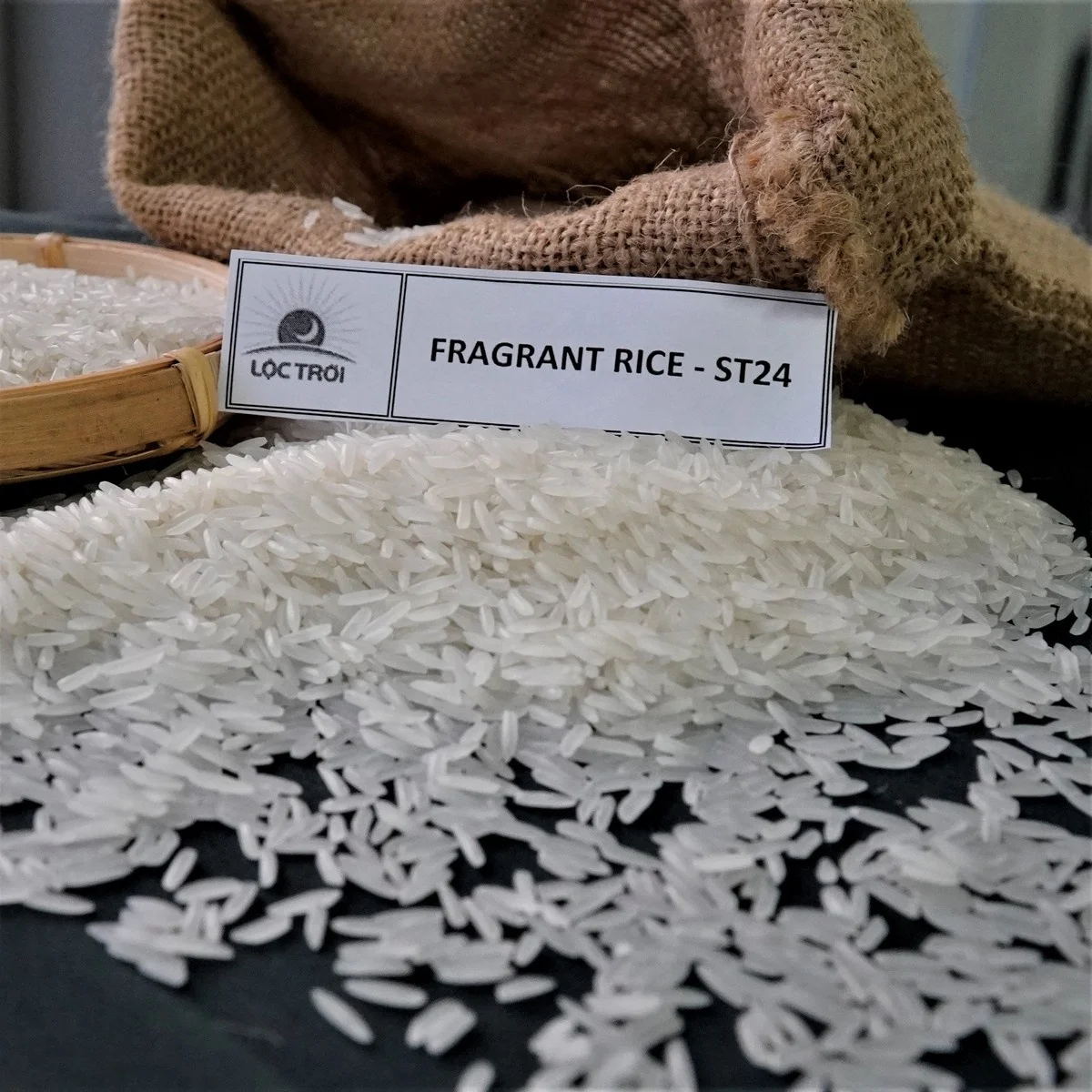 Premium Quality White Rice Long Grain ST24 Export from Vietnam Best Supplier Contact us for Best Price
