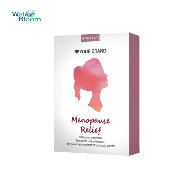 ODM Best Selling Woman Care Isoflavones Extract Menopause Relief Supplement
