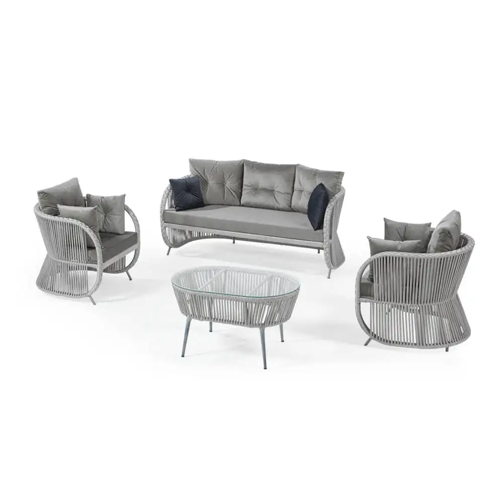 Wholesale Wicker Furniture with Drawar Made inTurkey  Rattan set  Modern  Outdoor  Style in different colours