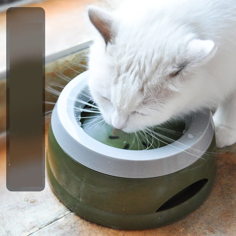 Private Label 2021 New Arrival Raised Eco Plastic Travel Pet Elevated Feeding Bowls
