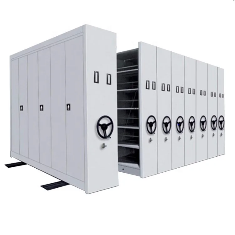 Архивы библиотеки Офисная и школьная книжная полка металлическая стальная ручная передвижная для заполнения файлов уплотнитель стеллаж хранения система