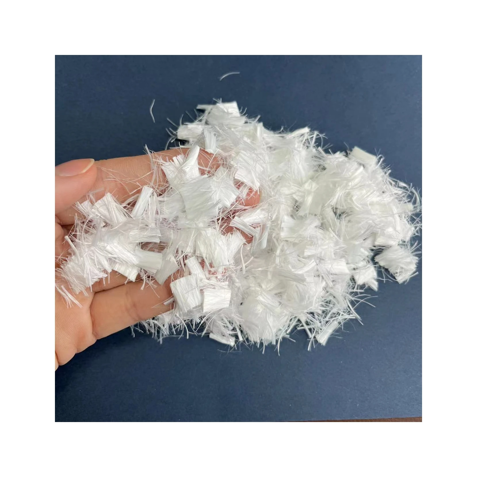 Polyester fiber is a short-cut fiber made of modified polyester chips through a special process